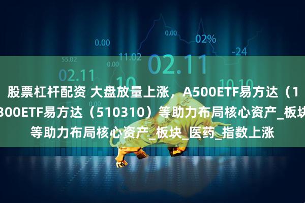 股票杠杆配资 大盘放量上涨，A500ETF易方达（159361）、沪深300ETF易方达（510310）等助力布局核心资产_板块_医药_指数上涨